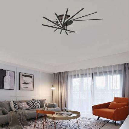 Dimbare LED bevestigde hanglamp LED/120W/230V 3000-6500K + afstandsbediening