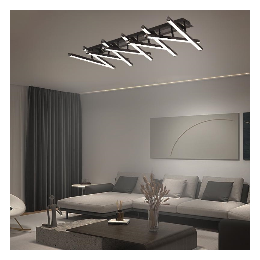 Dimbare LED bevestigde hanglamp LED/125W/230V 3000-6500K + afstandsbediening