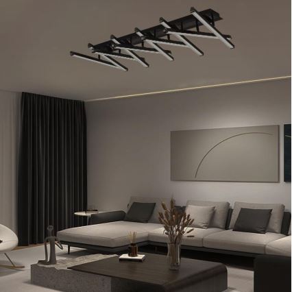 Dimbare LED bevestigde hanglamp LED/125W/230V 3000-6500K + afstandsbediening
