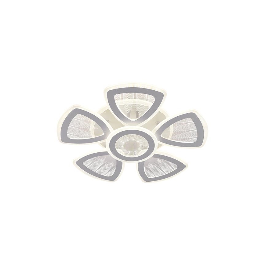 Dimbare LED bevestigde hanglamp LED/145W/230V 3000-6500K + afstandsbediening