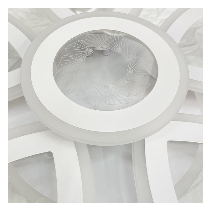 Dimbare LED bevestigde hanglamp LED/145W/230V 3000-6500K + afstandsbediening