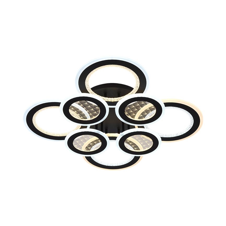 Dimbare LED bevestigde hanglamp LED/200W/230V 3000-6500K + afstandsbediening