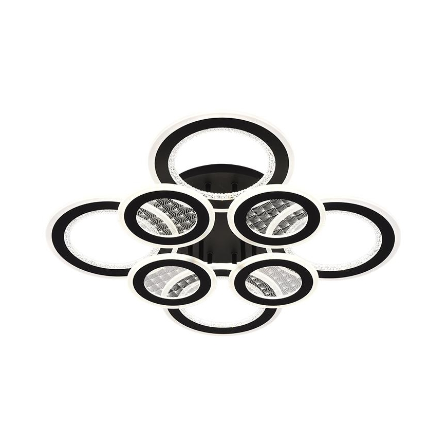 Dimbare LED bevestigde hanglamp LED/200W/230V 3000-6500K + afstandsbediening