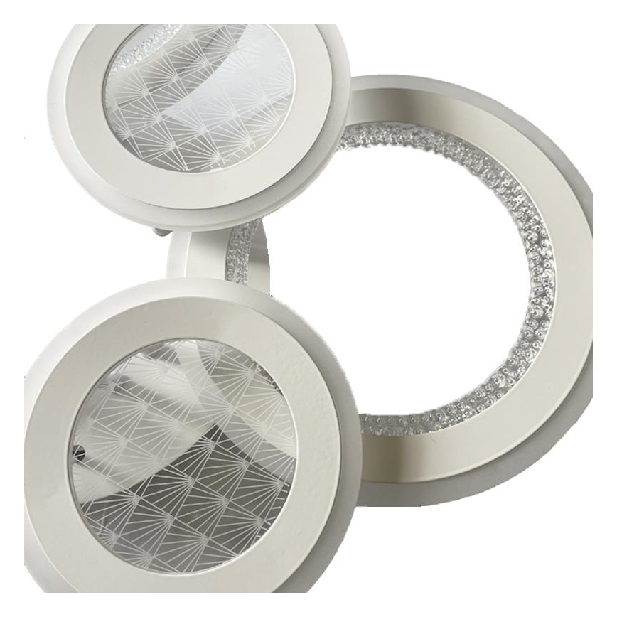 Dimbare LED bevestigde hanglamp LED/200W/230V 3000-6500K + afstandsbediening