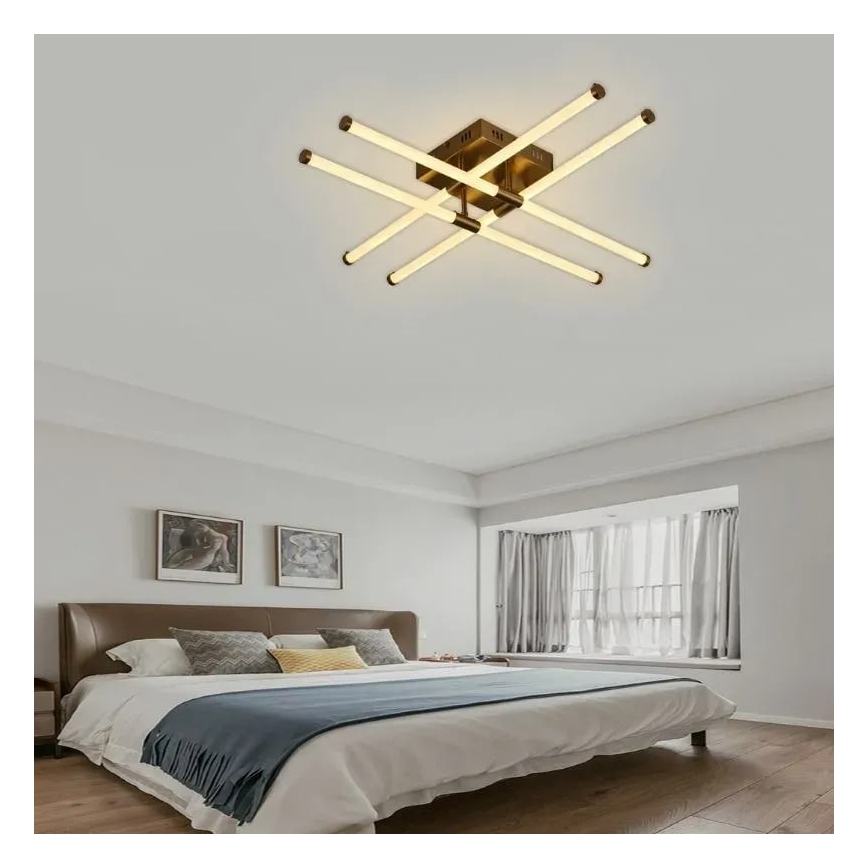 Dimbare LED bevestigde hanglamp LED/30W/230V 3000-6500K + afstandsbediening