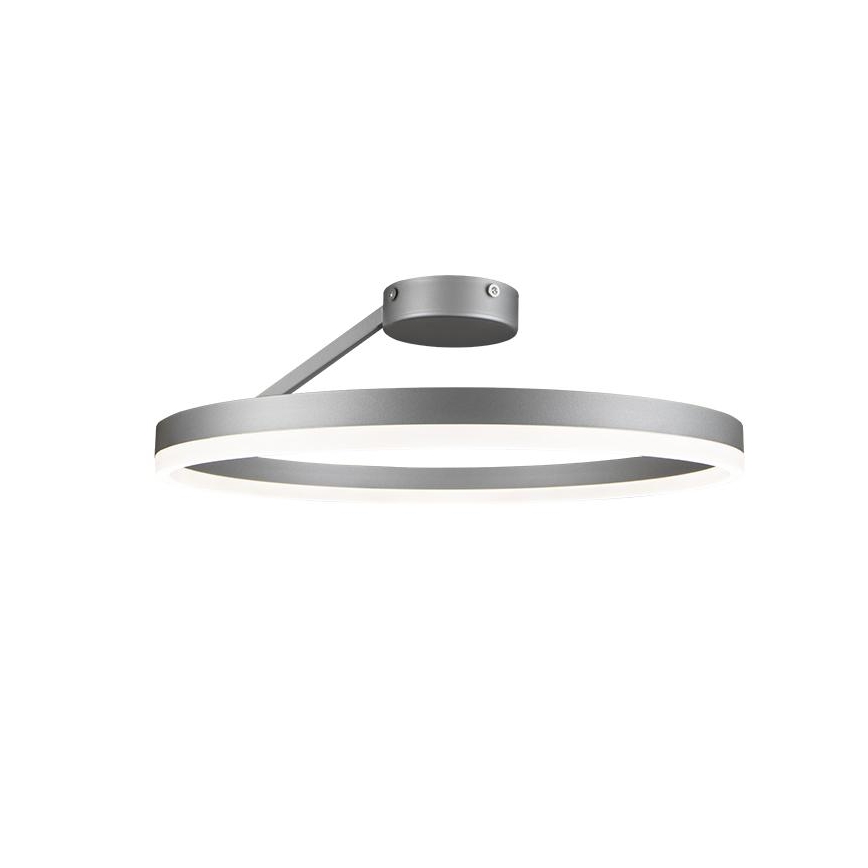 Dimbare LED bevestigde hanglamp LED/40W/230V 3000-6500K mat chroom + afstandsbediening