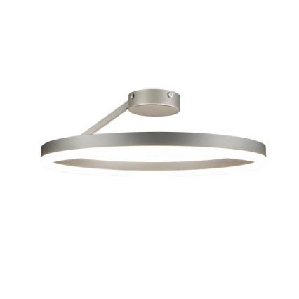 Dimbare LED bevestigde hanglamp LED/40W/230V 3000-6500K mat chroom + afstandsbediening