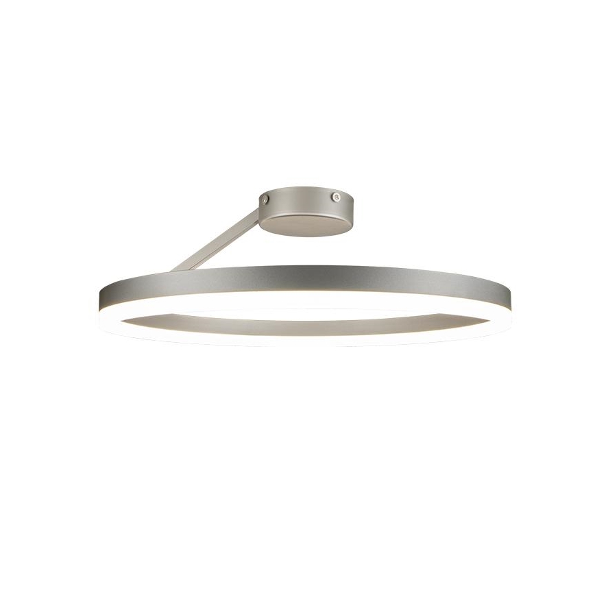 Dimbare LED bevestigde hanglamp LED/40W/230V 3000-6500K mat chroom + afstandsbediening