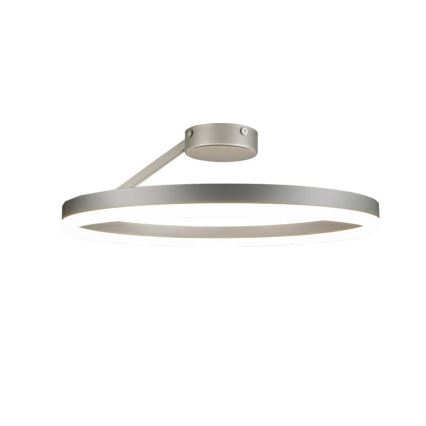 Dimbare LED bevestigde hanglamp LED/40W/230V 3000-6500K mat chroom + afstandsbediening