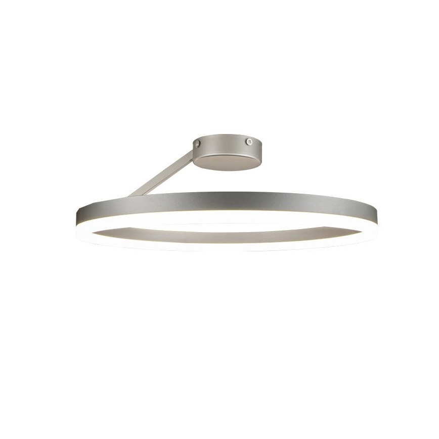 Dimbare LED bevestigde hanglamp LED/40W/230V 3000-6500K mat chroom + afstandsbediening