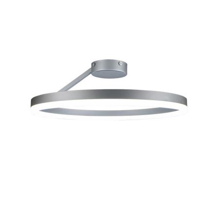Dimbare LED bevestigde hanglamp LED/40W/230V 3000-6500K mat chroom + afstandsbediening