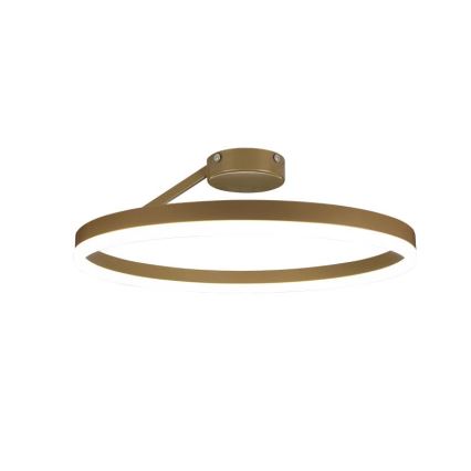 Dimbare LED bevestigde hanglamp LED/40W/230V 3000-6500K goud + afstandsbediening