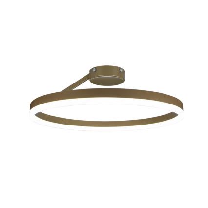 Dimbare LED bevestigde hanglamp LED/40W/230V 3000-6500K goud + afstandsbediening