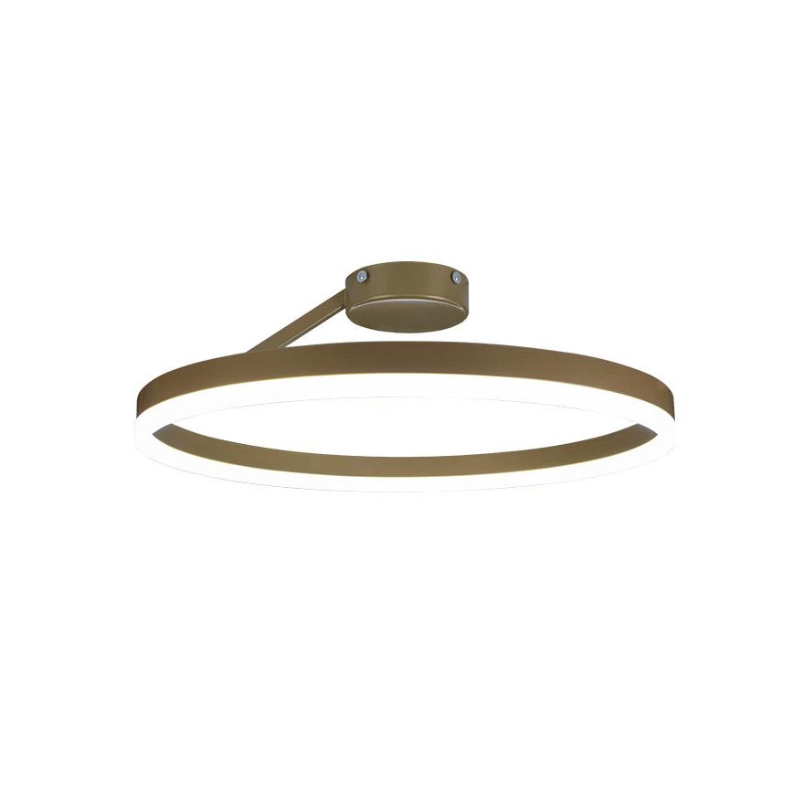 Dimbare LED bevestigde hanglamp LED/40W/230V 3000-6500K goud + afstandsbediening