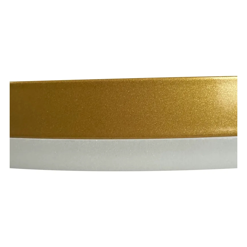 Dimbare LED bevestigde hanglamp LED/40W/230V 3000-6500K goud + afstandsbediening