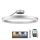 Dimbare LED bevestigde hanglamp LED/40W/230V 3000-6500K mat chroom + afstandsbediening