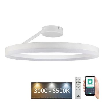 Dimbare LED bevestigde hanglamp LED/40W/230V 3000-6500K wit + afstandsbediening