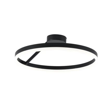 Dimbare LED bevestigde hanglamp LED/40W/230V 3000-6500K zwart + afstandsbediening