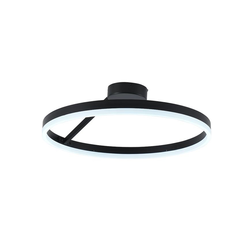 Dimbare LED bevestigde hanglamp LED/40W/230V 3000-6500K zwart + afstandsbediening