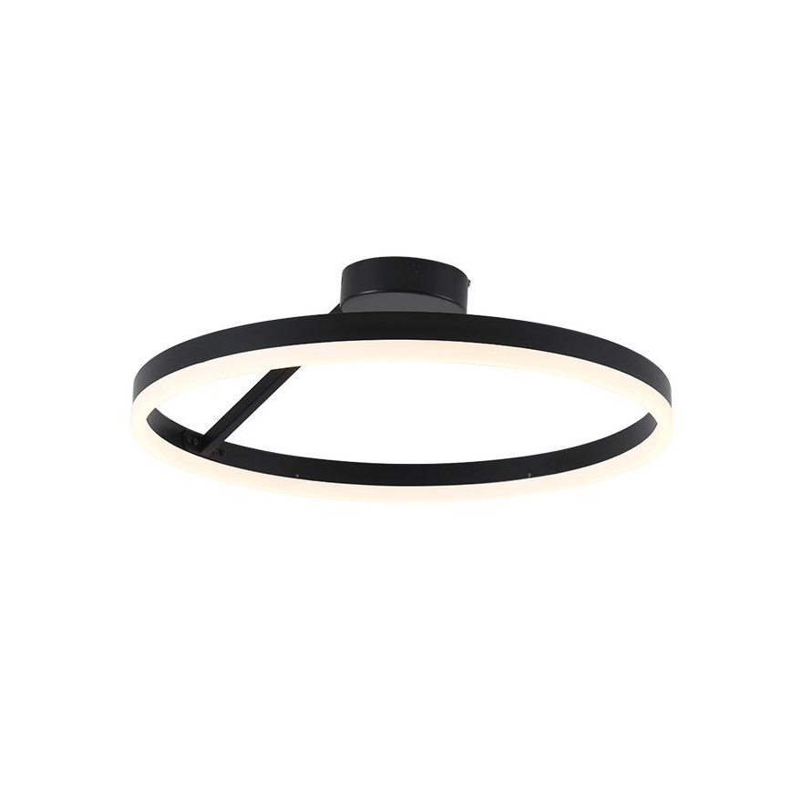 Dimbare LED bevestigde hanglamp LED/40W/230V 3000-6500K zwart + afstandsbediening