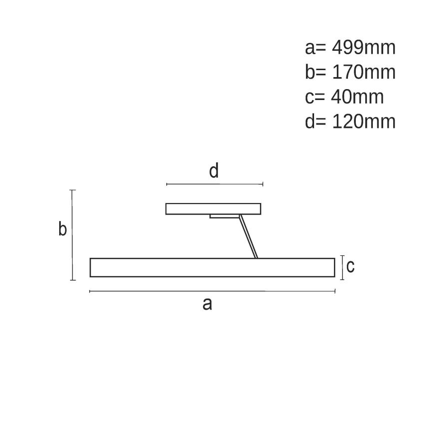 Dimbare LED bevestigde hanglamp LED/40W/230V 3000-6500K zwart + afstandsbediening