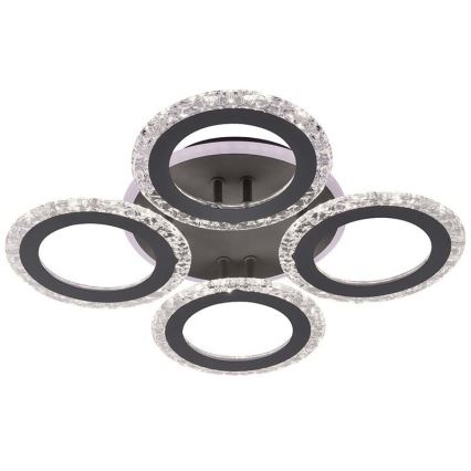 Dimbare LED bevestigde hanglamp LED/55W/230V 3000-6500K + afstandsbediening