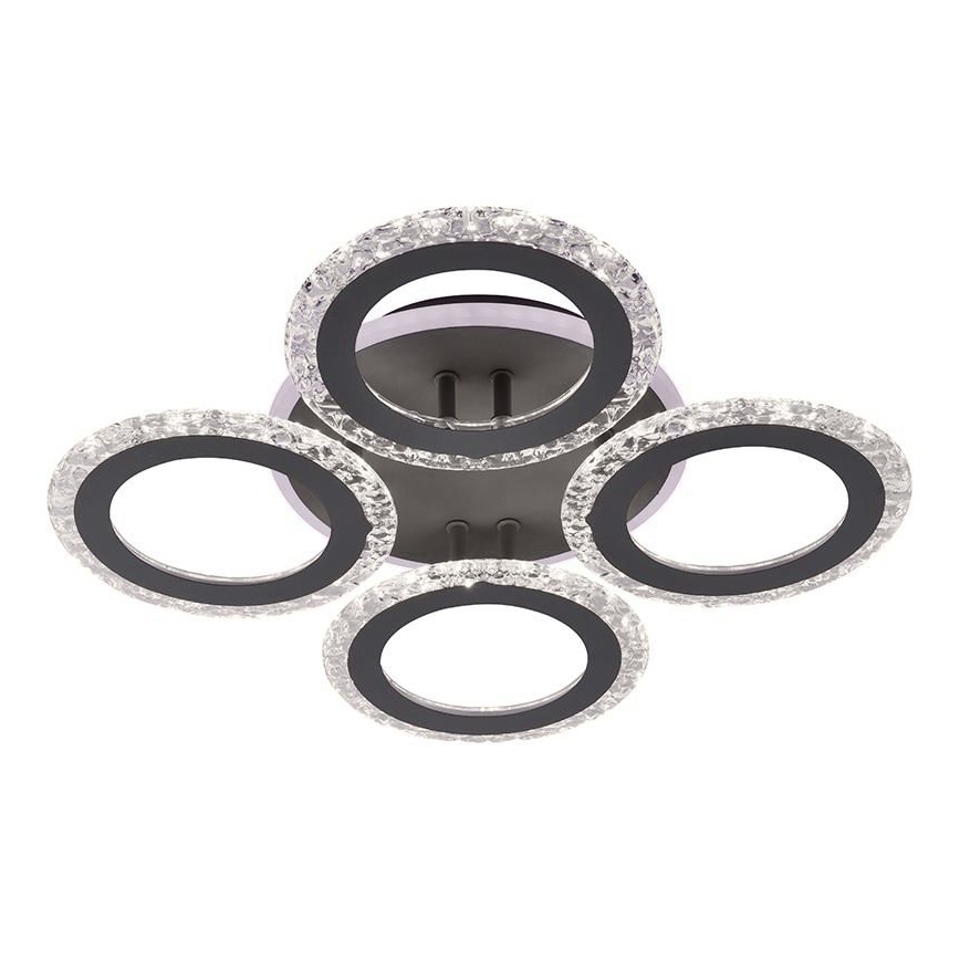 Dimbare LED bevestigde hanglamp LED/55W/230V 3000-6500K + afstandsbediening