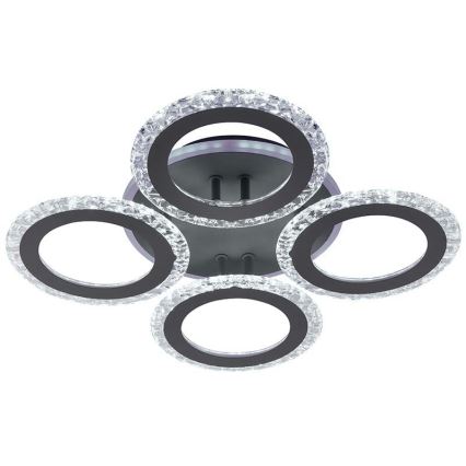 Dimbare LED bevestigde hanglamp LED/55W/230V 3000-6500K + afstandsbediening