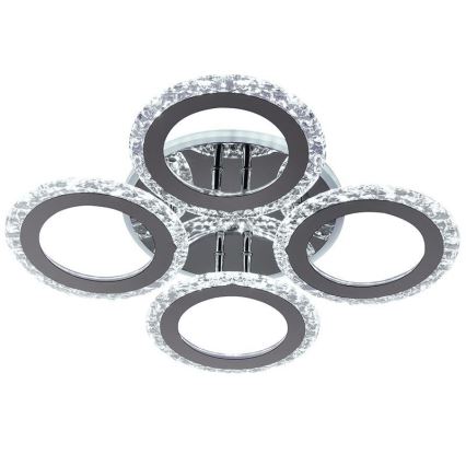 Dimbare LED bevestigde hanglamp LED/55W/230V 3000-6500K + afstandsbediening