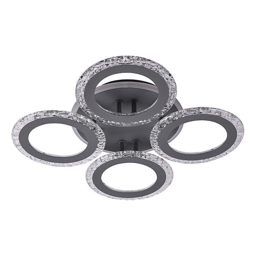 Dimbare LED bevestigde hanglamp LED/55W/230V 3000-6500K + afstandsbediening