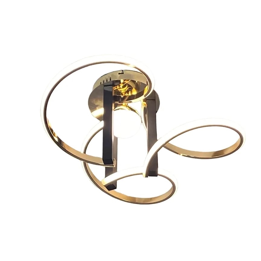 Dimbare LED bevestigde hanglamp LED/70W/230V 3000-6500K + afstandsbediening