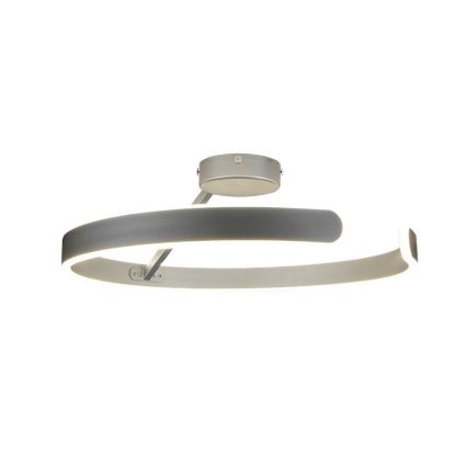 Dimbare LED bevestigde hanglamp LED/72W/230V 3000-6500K mat chroom + afstandsbediening