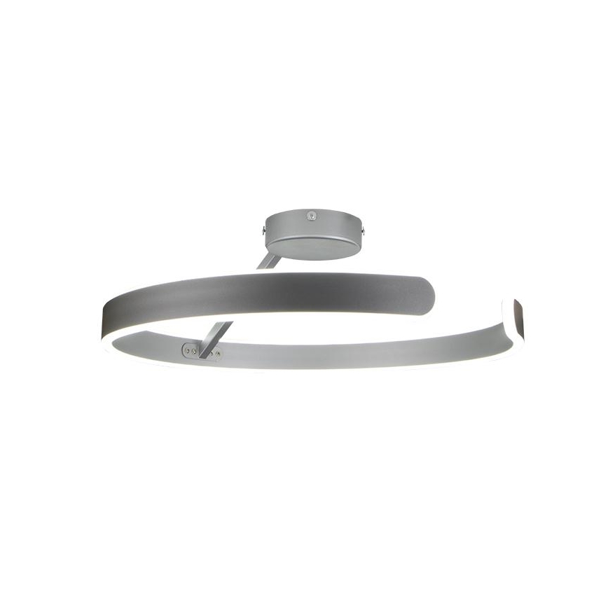 Dimbare LED bevestigde hanglamp LED/72W/230V 3000-6500K mat chroom + afstandsbediening