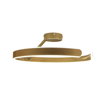 Dimbare LED bevestigde hanglamp LED/72W/230V 3000-6500K goud + afstandsbediening