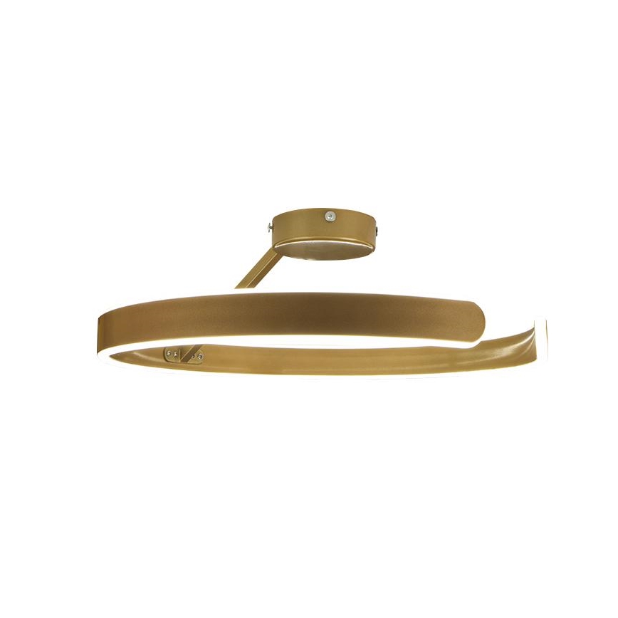 Dimbare LED bevestigde hanglamp LED/72W/230V 3000-6500K goud + afstandsbediening