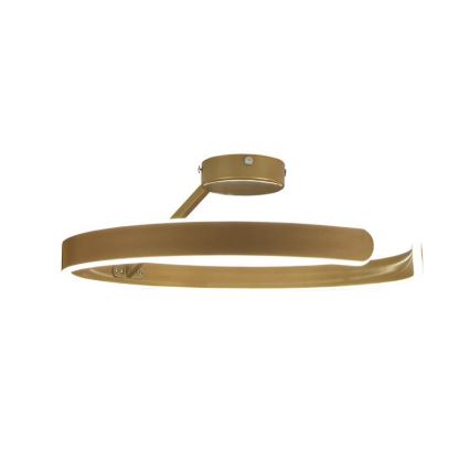 Dimbare LED bevestigde hanglamp LED/72W/230V 3000-6500K goud + afstandsbediening