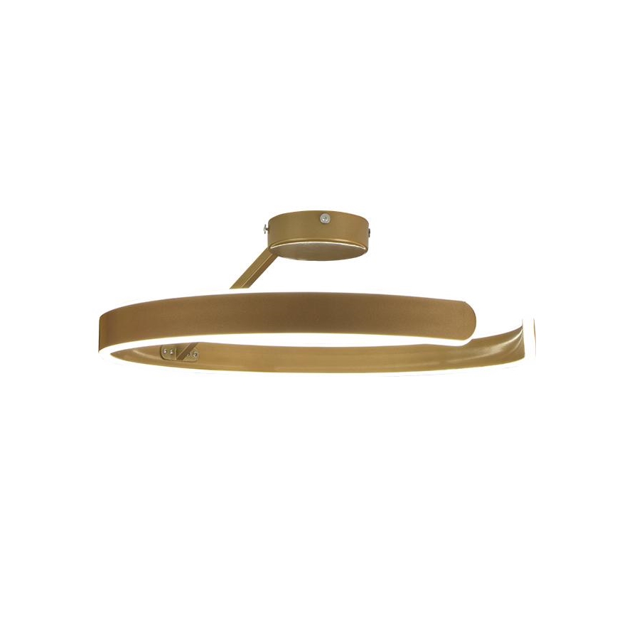 Dimbare LED bevestigde hanglamp LED/72W/230V 3000-6500K goud + afstandsbediening