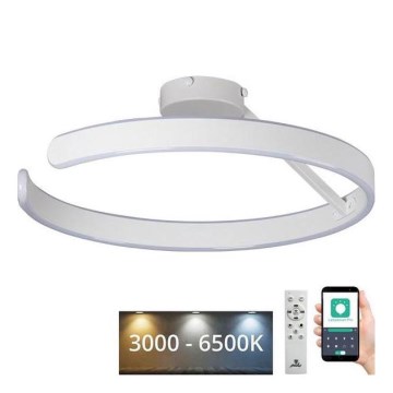 Dimbare LED bevestigde hanglamp LED/72W/230V 3000-6500K wit + afstandsbediening