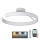 Dimbare LED bevestigde hanglamp LED/72W/230V 3000-6500K wit + afstandsbediening