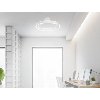 Dimbare LED bevestigde hanglamp LED/72W/230V 3000-6500K wit + afstandsbediening