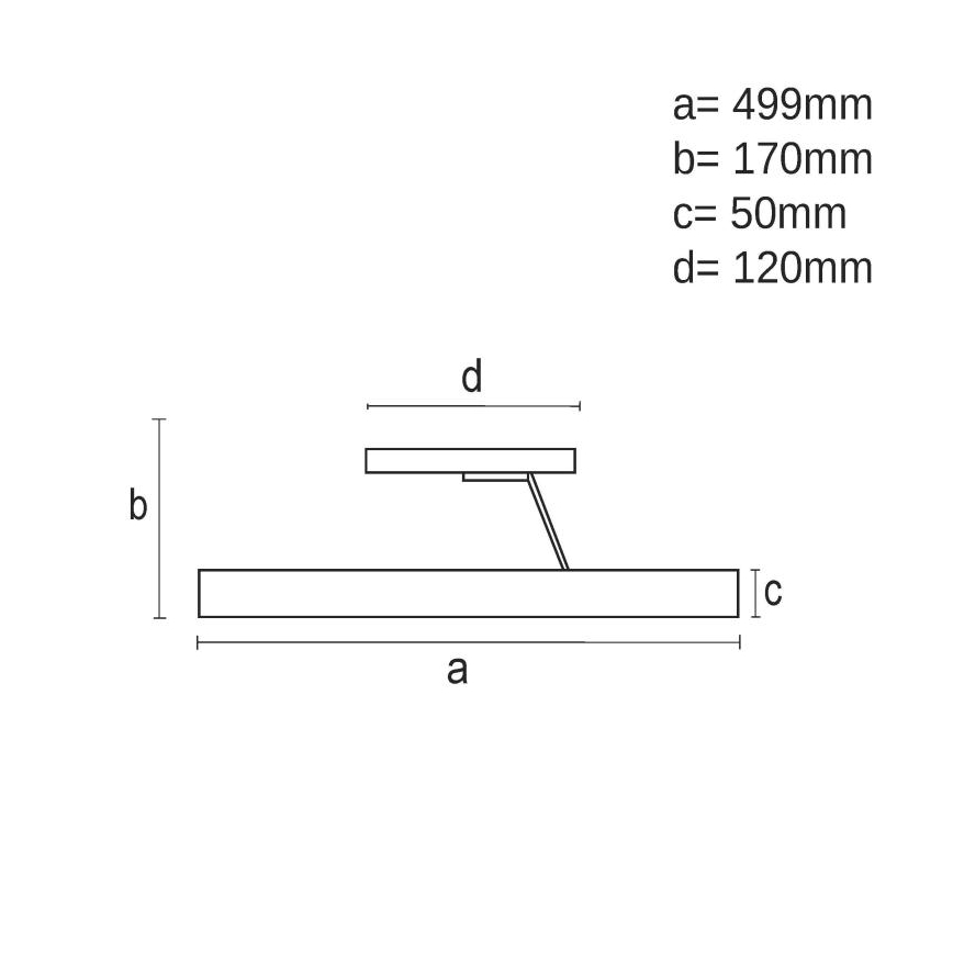 Dimbare LED bevestigde hanglamp LED/72W/230V 3000-6500K wit + afstandsbediening