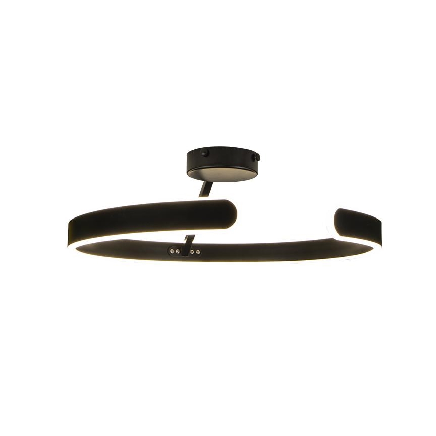 Dimbare LED bevestigde hanglamp LED/72W/230V 3000-6500K zwart + afstandsbediening