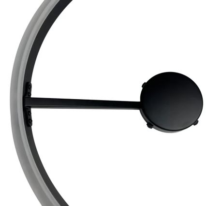 Dimbare LED bevestigde hanglamp LED/72W/230V 3000-6500K zwart + afstandsbediening