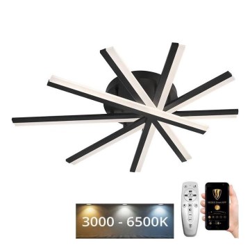 Dimbare LED bevestigde hanglamp LED/75W/230V 3000-6500K + afstandsbediening