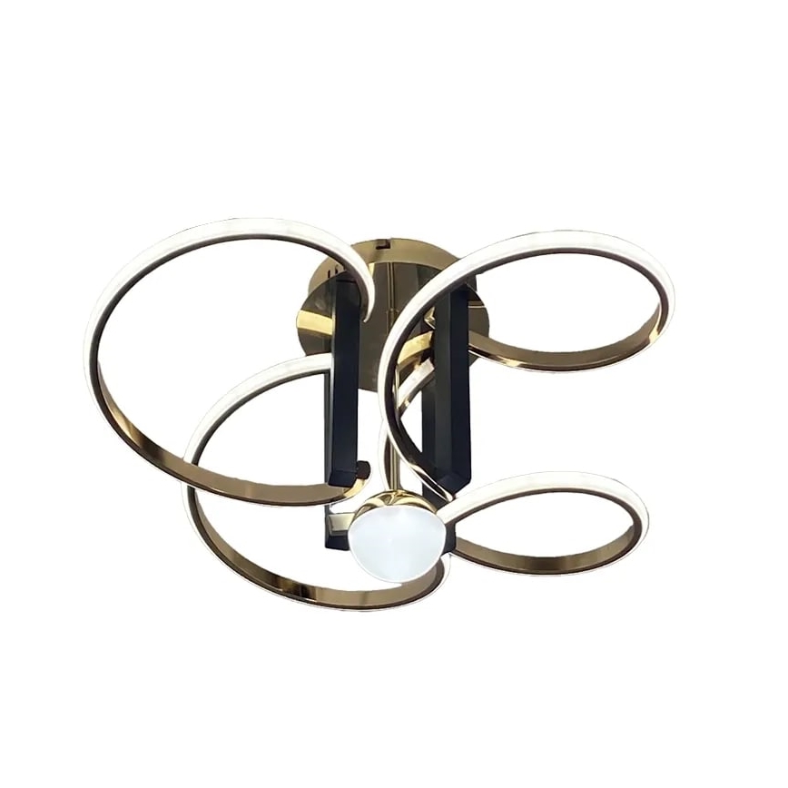Dimbare LED bevestigde hanglamp LED/80W/230V 3000-6500K + afstandsbediening