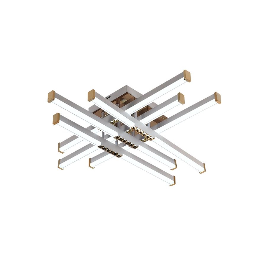 Dimbare LED bevestigde hanglamp LED/90W/230V 3000-6500K + afstandsbediening