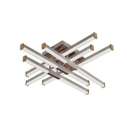 Dimbare LED bevestigde hanglamp LED/90W/230V 3000-6500K + afstandsbediening