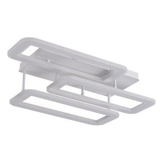 Dimbare LED bevestigde hanglamp LED/90W/230V 3000-6500K + afstandsbediening
