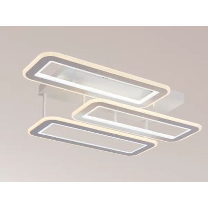 Dimbare LED bevestigde hanglamp LED/90W/230V 3000-6500K + afstandsbediening
