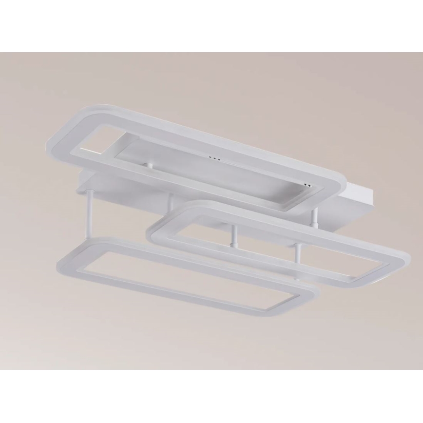 Dimbare LED bevestigde hanglamp LED/90W/230V 3000-6500K + afstandsbediening